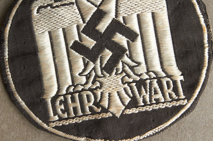 DRL "LEHRWART" Cloth "Leistungsabzeichen". Tunic Removed. Original.