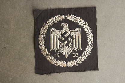 DRL "1938" Cloth "Leistungsabzeichen". Original.