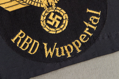 Reichsbahn "RBD Wuppertal" Sleeve Insignia. Original.