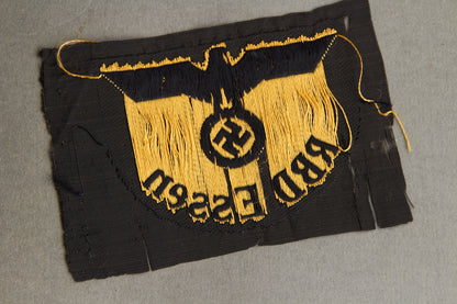 Reichsbahn "RBD Essen" Sleeve Insignia. Original.