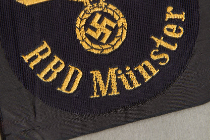 Reichsbahn "RBD Münster" Sleeve Insignia. Original.