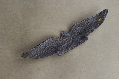 Early Luftwaffe Civil Pilot's "Fliegerkapitan"/"Flugbetriebslieter" Cap Badge. Rare! Original.