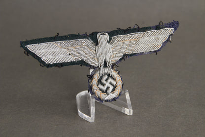 Wehrmacht Officer Breast Eagle. Tunic Removed. Original.