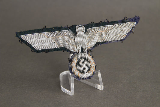 Wehrmacht Officer Breast Eagle. Tunic Removed. Original.