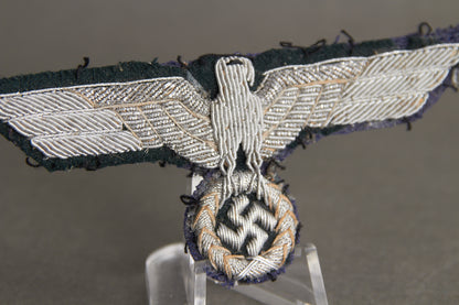 Wehrmacht Officer Breast Eagle. Tunic Removed. Original.
