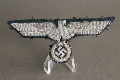 Wehrmacht Officer Breast Eagle. Tunic Removed. Original.
