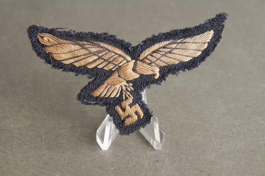 Very Early Luftwaffe "Unteroffizier" Breast Eagle. Tunic removed. Hard to find. Original.
