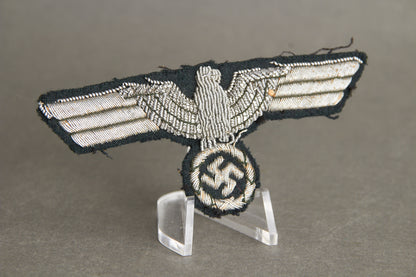 Wehrmacht Officer Breast Eagle. Tunic Removed. Original.