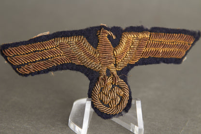 Kriegsmarine Officer Breast Eagle. Tunic Removed. Original.