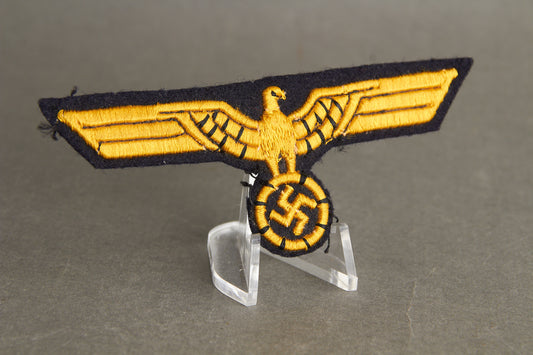 Kriegsmarine Breast Eagle. Tunic Removed. Original.