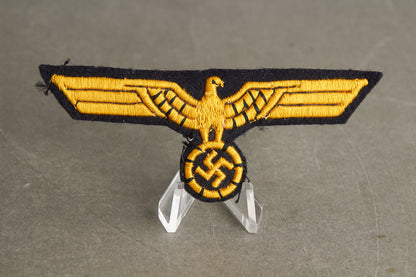 Kriegsmarine Breast Eagle. Tunic Removed. Original.