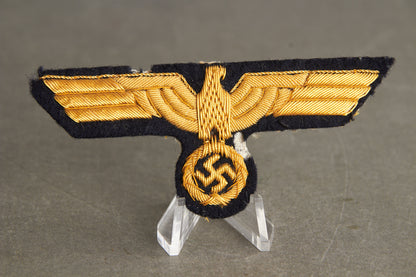 Kriegsmarine Officer Breast Eagle. Tunic Removed. Original.
