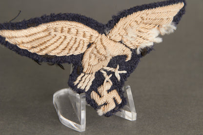 Very Early Luftwaffe "Unteroffizier" Breast Eagle. Tunic removed. Hard to find. Original.