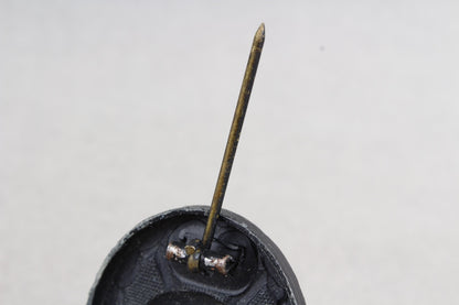 Wound Badge in Black. Maker marked "E.S.R". Original.