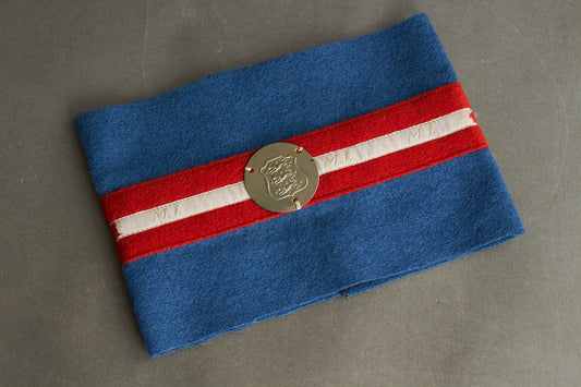 Danish Resistance Member Armband. Original.