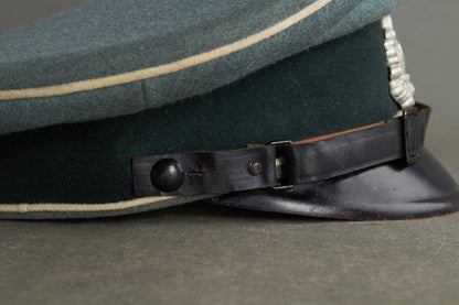 Wehrmacht Infanterie (Mannschaften/Unteroffiziere) Visor Cap. Original.