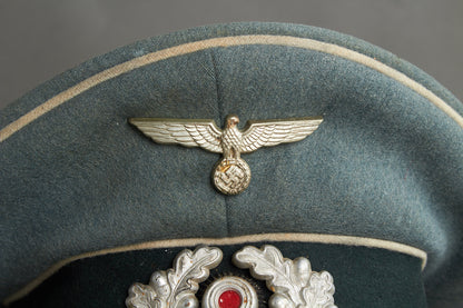 Wehrmacht Infanterie (Mannschaften/Unteroffiziere) Visor Cap. Original.