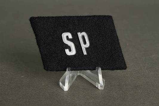 Waffen-SS collar tab used by NSKK "Transportgruppe Speer". Rare. Original.