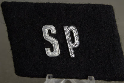 Waffen-SS collar tab used by NSKK "Transportgruppe Speer". Rare. Original.