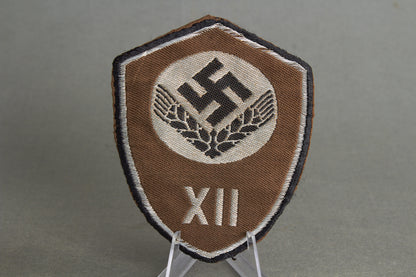 RADwJ (Reichsarbeitsdienst der weiblichen Jugend) "Ärmelschild" Sleeve Shield Insignia. Original.