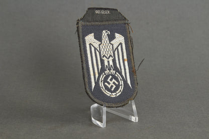 DRK (Deutsches Rotes Kreuz) "Ärmelschild" Sleeve Shield Insignia. Original.