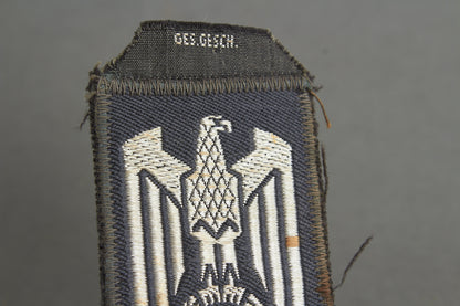 DRK (Deutsches Rotes Kreuz) "Ärmelschild" Sleeve Shield Insignia. Original.