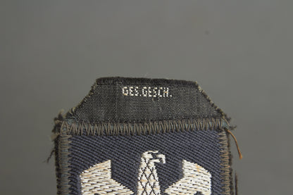 DRK (Deutsches Rotes Kreuz) "Ärmelschild" Sleeve Shield Insignia. Original.
