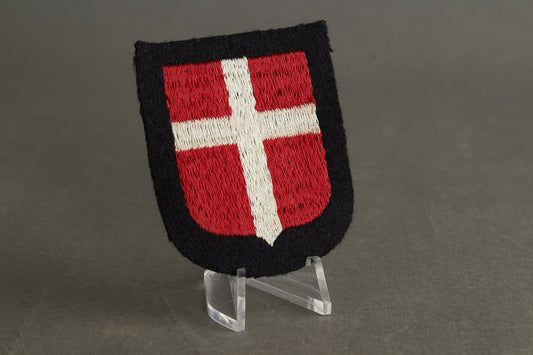 Waffen-SS Armshield for Danish volunteers. Rare. Original.