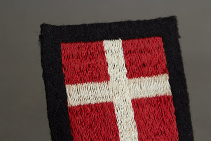 Waffen-SS Armshield for Danish volunteers. Rare. Original.