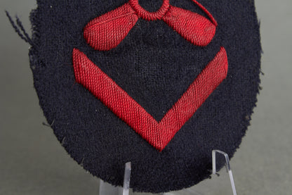 Kriegsmarine "Ärmelabzeichen" Career Sleeve Insignia. Original