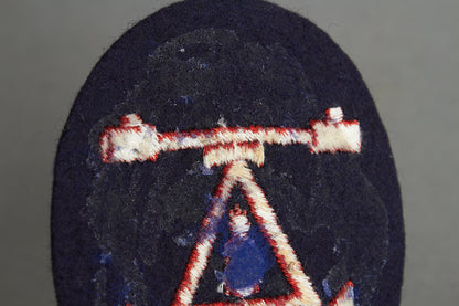 Kriegsmarine "Ärmelabzeichen" Career Sleeve Insignia. Original