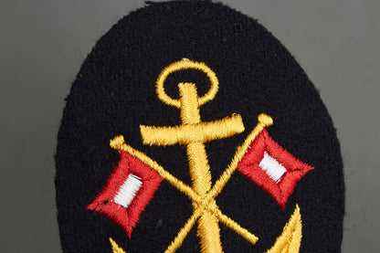 Kriegsmarine "Ärmelabzeichen" Career Sleeve Insignia. Original