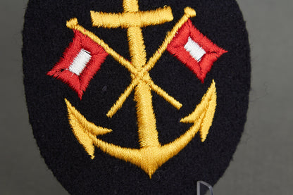 Kriegsmarine "Ärmelabzeichen" Career Sleeve Insignia. Original