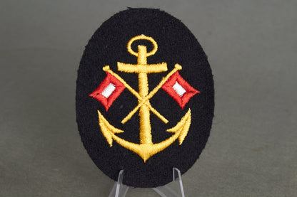Kriegsmarine "Ärmelabzeichen" Career Sleeve Insignia. Original