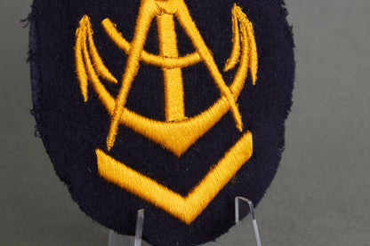 Kriegsmarine "Ärmelabzeichen" Career Sleeve Insignia. Original