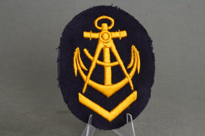 Kriegsmarine "Ärmelabzeichen" Career Sleeve Insignia. Original