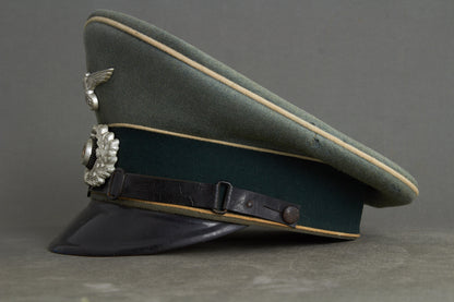 Wehrmacht Infanterie (Mannschaften/Unteroffiziere) Visor Cap. Original.