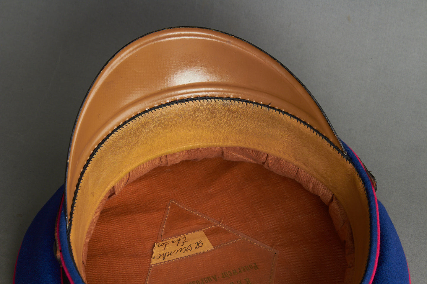 Early Feuerschutzpolizei (Mannschaften/Unteroffiziere) Visor Cap. Original.