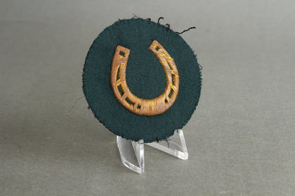 Kriegsmarine Küstenartillerie Officer "Ärmelabzeichen für Hufbeschlagpersonal". Rare. Original.