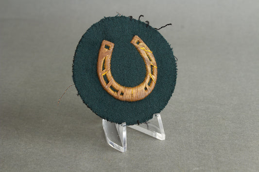 Kriegsmarine Küstenartillerie Officer "Ärmelabzeichen für Hufbeschlagpersonal". Rare. Original.