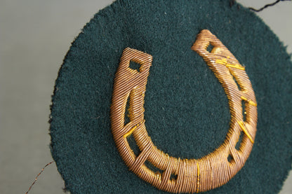 Kriegsmarine Küstenartillerie Officer "Ärmelabzeichen für Hufbeschlagpersonal". Rare. Original.