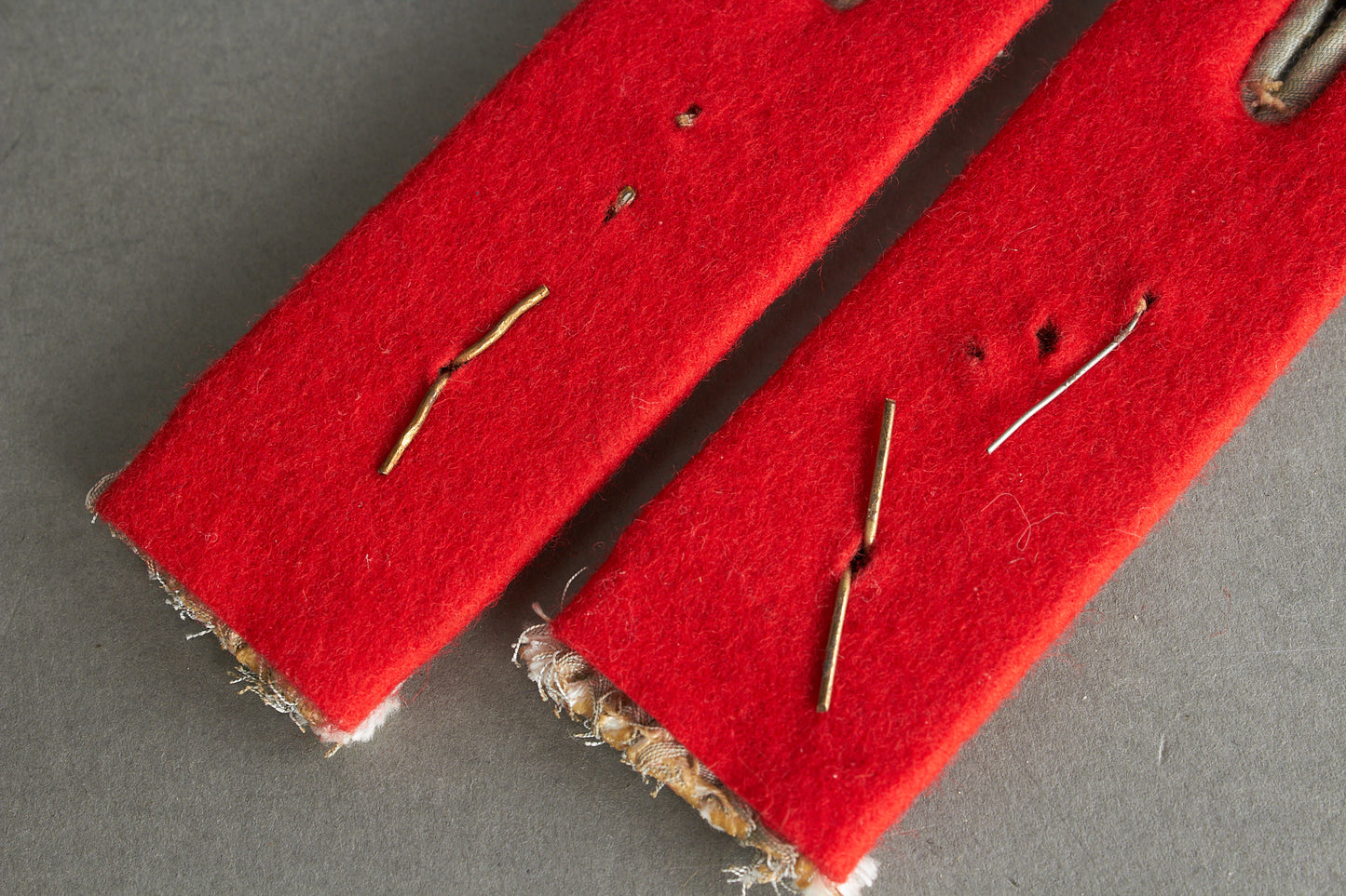 Wehrmacht "Artillerie" Shoulder Boards. "Slip on". Matching pair. Original.