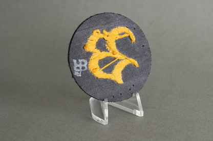 Wehrmacht Ärmelabzeichen "Zahlmeisteranwärter". Luxusausführung. Maker marked. Original.