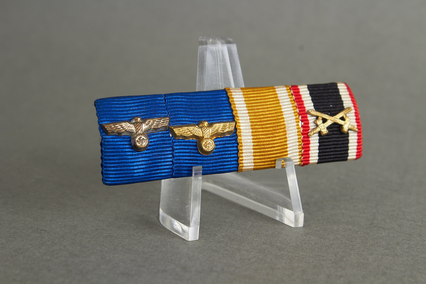4-Place Ribbon Bar. Original.