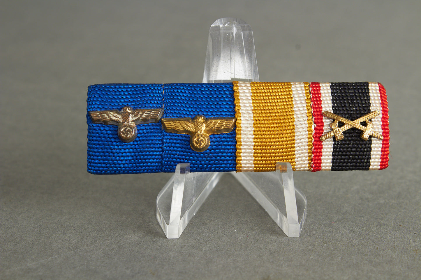 4-Place Ribbon Bar. Original.