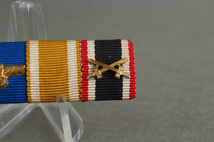 4-Place Ribbon Bar. Original.
