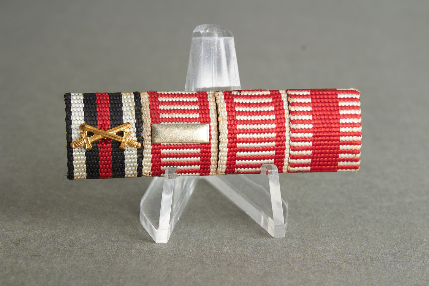 4-Place Ribbon Bar. Original.