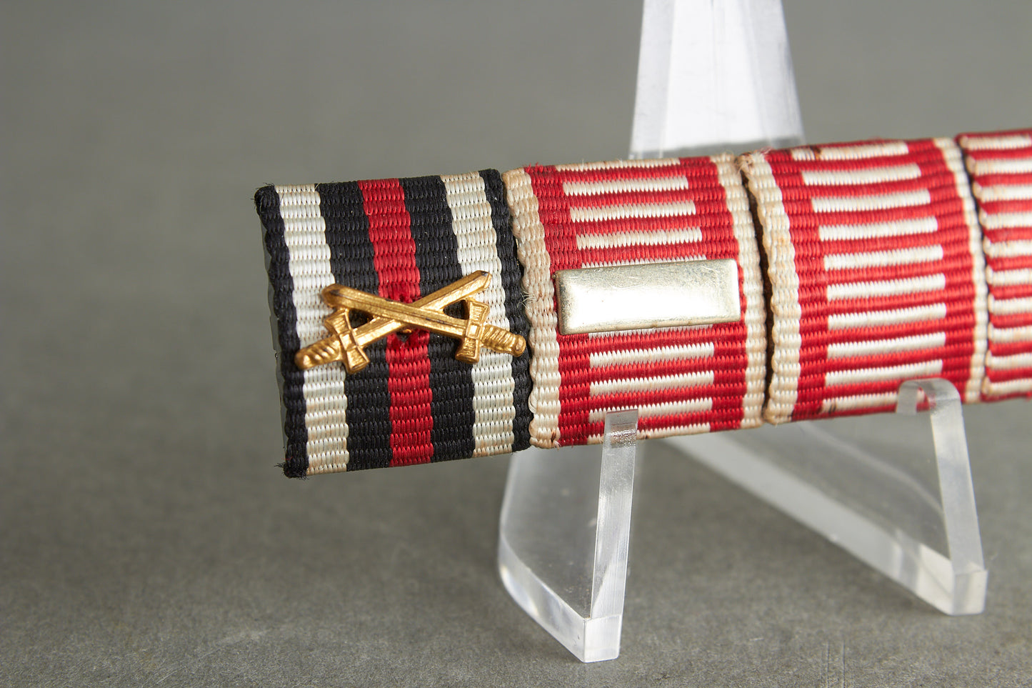 4-Place Ribbon Bar. Original.