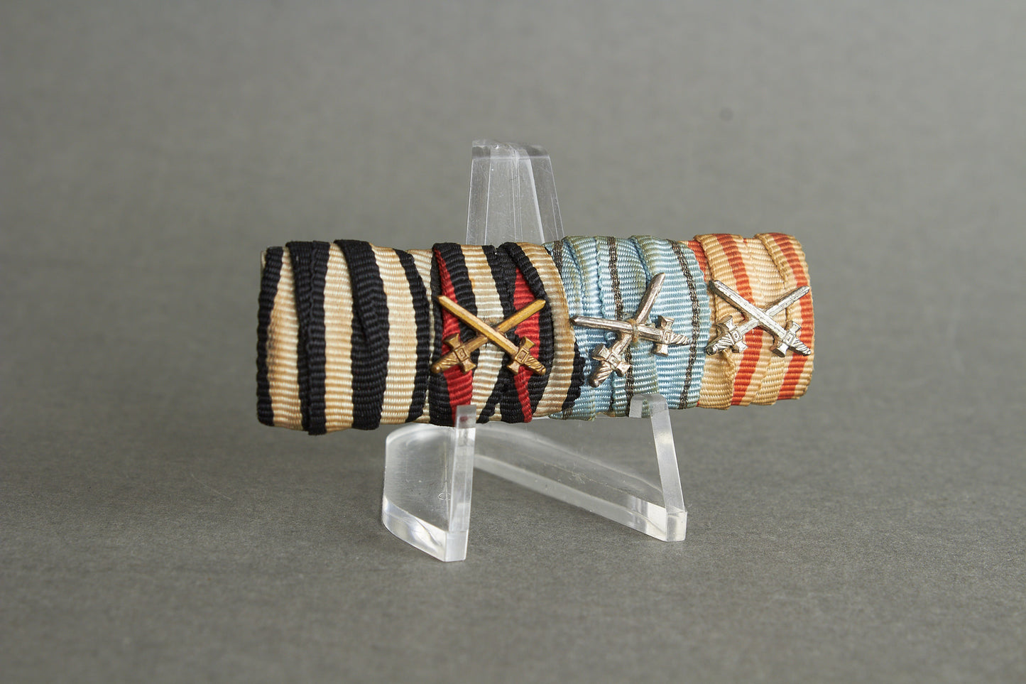 4-Place Ribbon Bar. Original.