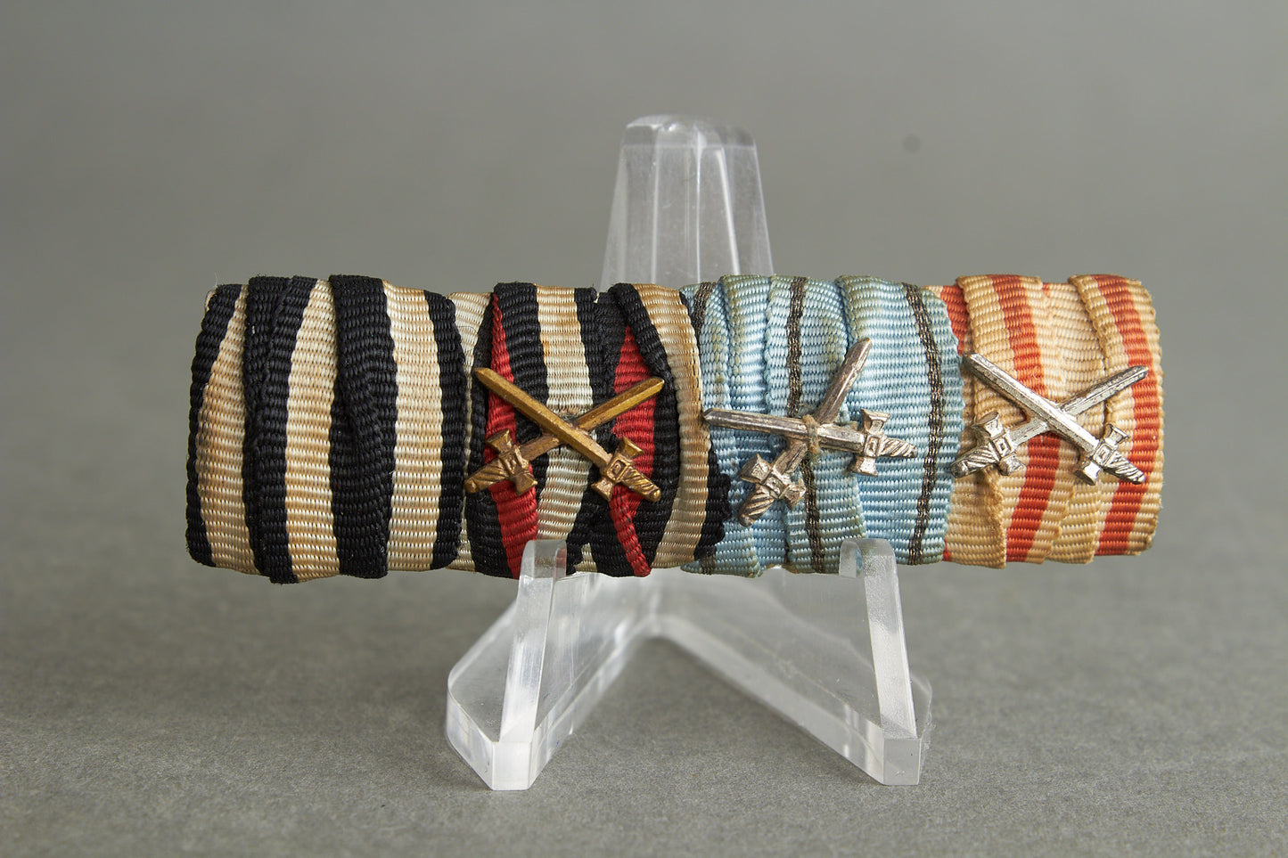 4-Place Ribbon Bar. Original.